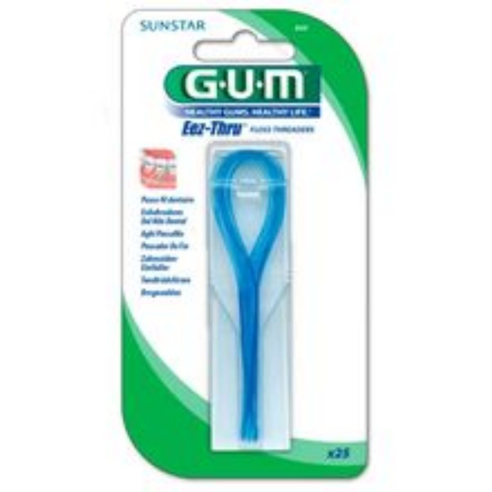 Imagen de Enhebradores seda dental GUM sunstar x25 unds