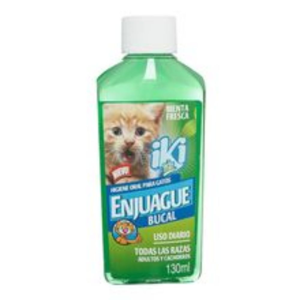 Imagen de Enjuague bucal IKI PETS para gatos x130 ml
