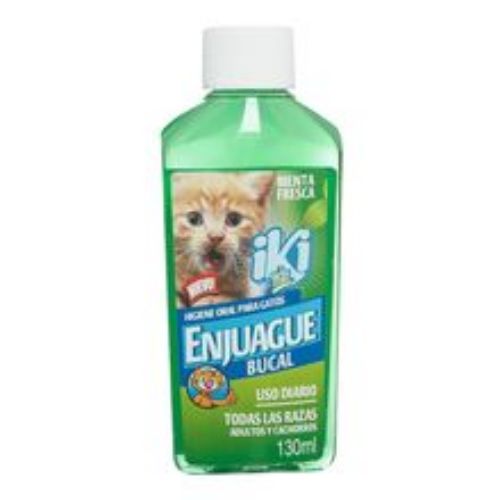 Imagen de Enjuague bucal IKI PETS para gatos x130 ml