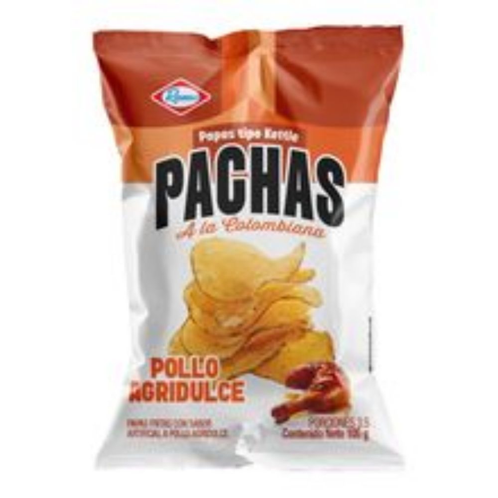 Imagen de Papas RAMO pachas pollo agridulce x105 g