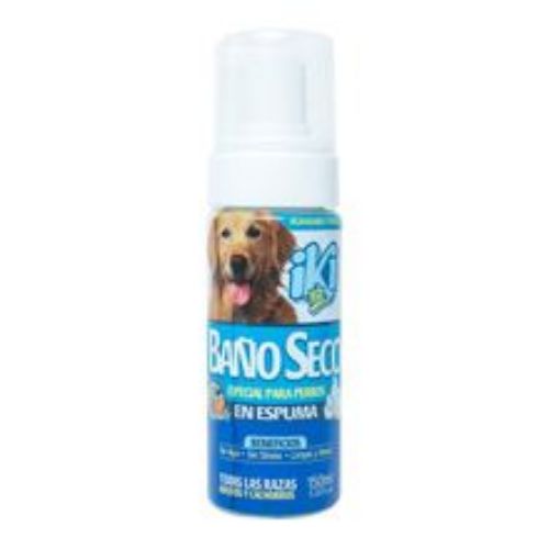 Imagen de Baño seco IKI PETS para perro en espuma x150 ml