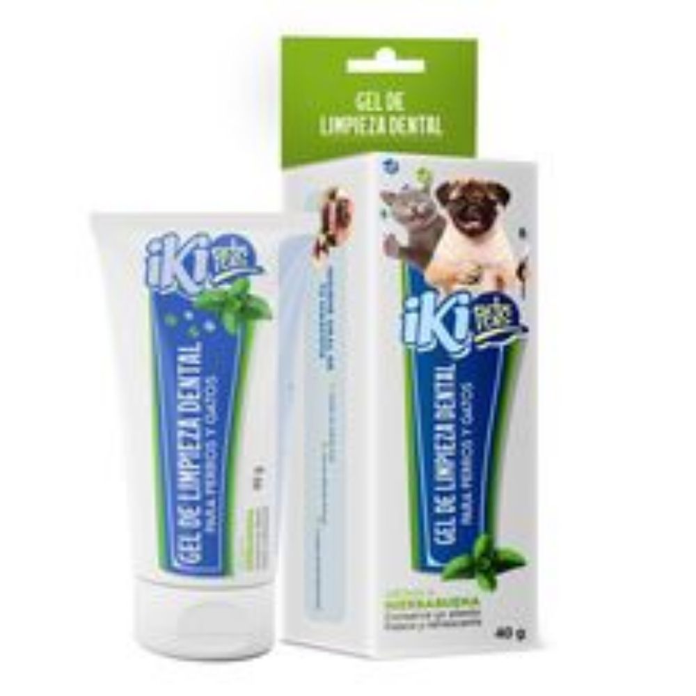 Imagen de Gel IKI PETS limpieza dental x40 g