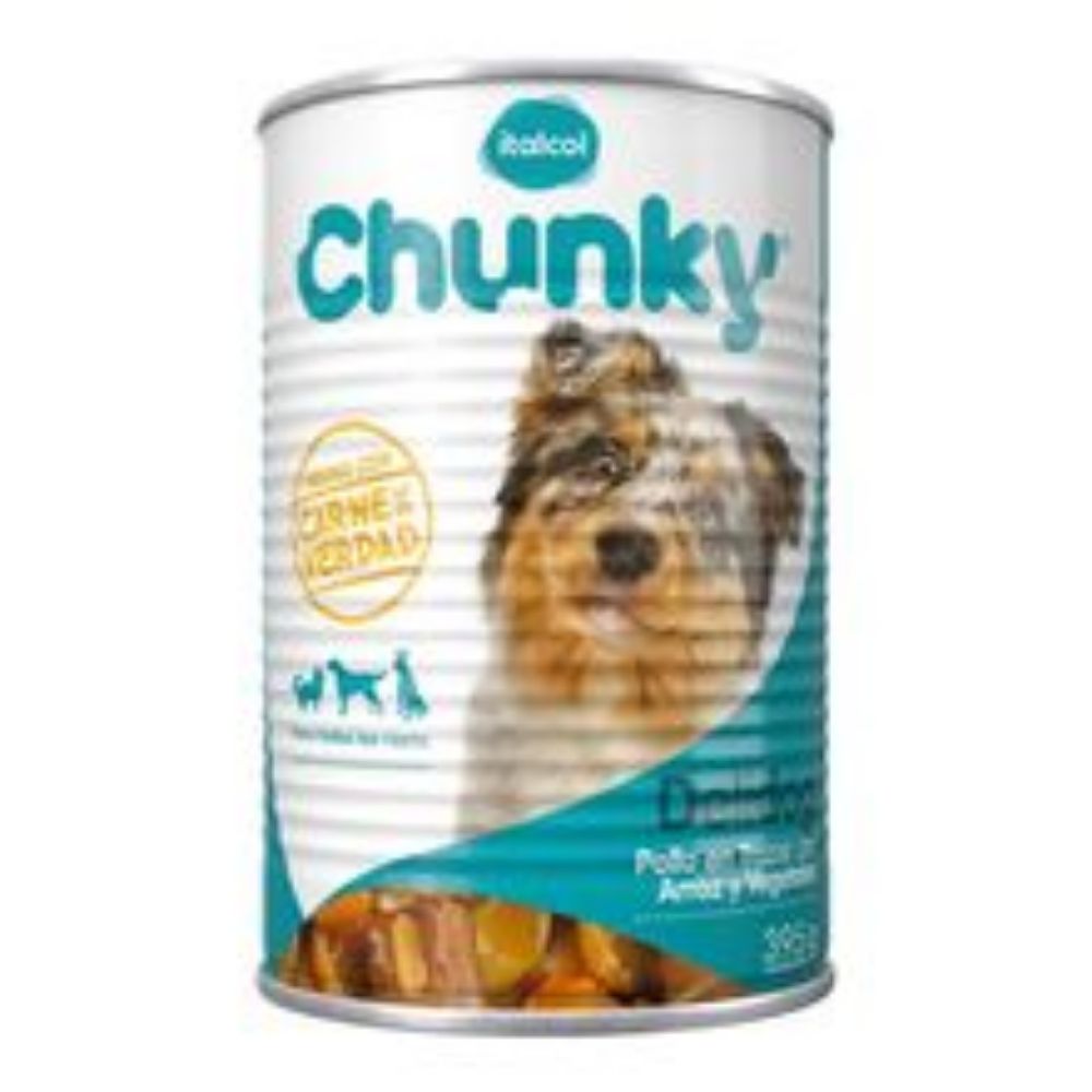 Imagen de Alimento húmedo para perro CHUNKY trozos x395 g