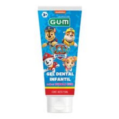 Imagen de Gel dental GUM paw patrol x75 ml