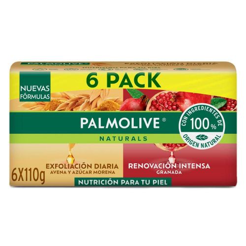 Imagen de Jabón de tocador PALMOLIVE exfoliación y renovación (660  gr)
