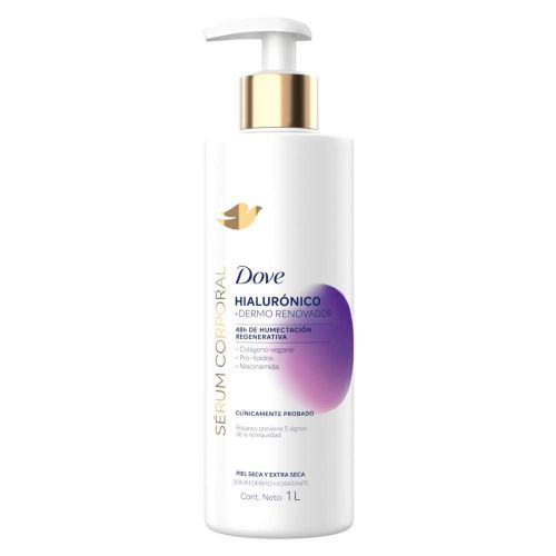 Imagen de Sérum corporal DOVE hialurónico, piel seca y extra seca (1000  ml)