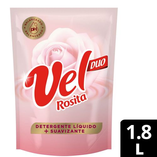 Imagen de Detergente líquido VEL ROSITA con suavizante (1800  ml)