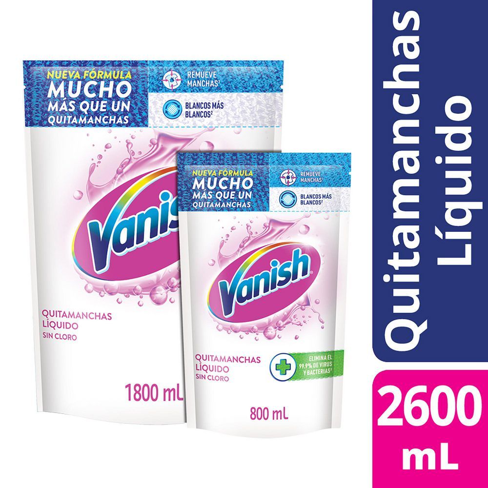 Imagen de Quitamanchas VANISH líquido (2600  ml)