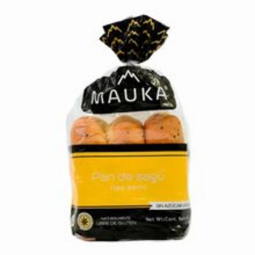 Imagen de Pan de sagú MAUKA tipo perro sin azúcar x280 g