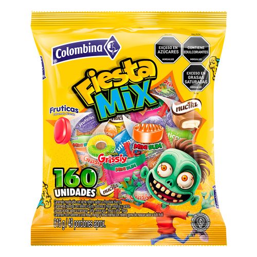 Imagen de Caramelo blando COLOMBINA halloween surtido 816g