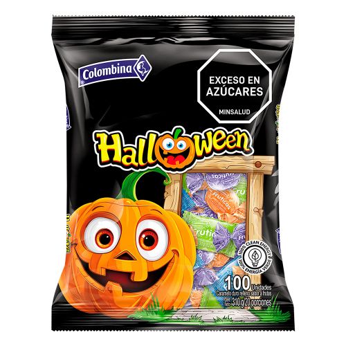 Imagen de Caramelo duro COLOMBINA halloween sabores surtidos x 100un