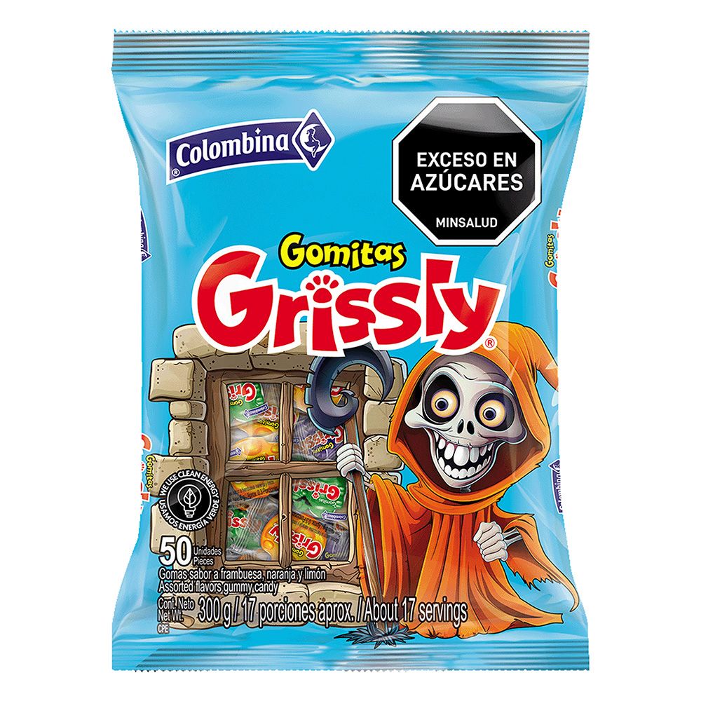 Imagen de Gomas GRISSLY halloween x 300g