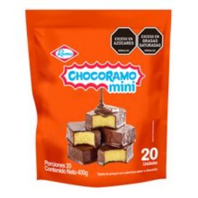 Imagen de Ponqué RAMO chocoramo mini 20 unds x400 g
