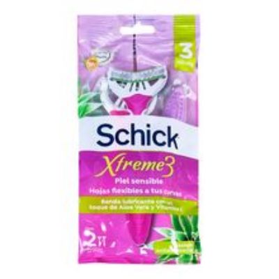 Imagen de Maquina de afeitar SCHICK xtreme3 sensible x2 unds