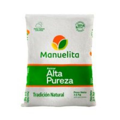 Imagen de Azúcar MANUELITA alta pureza x2500 g