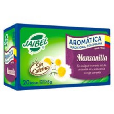 Imagen de Aromática JAIBEL manzanilla x20 sobres