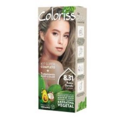 Imagen de Tinte COLORISS rubio dorado cenizo N.° 8.31