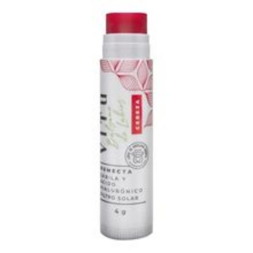 Imagen de Balsamo labial VITU sabila y filtro solar cereza x4 g