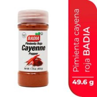 Imagen de Pimienta cayena BADIA roja x49.6 g