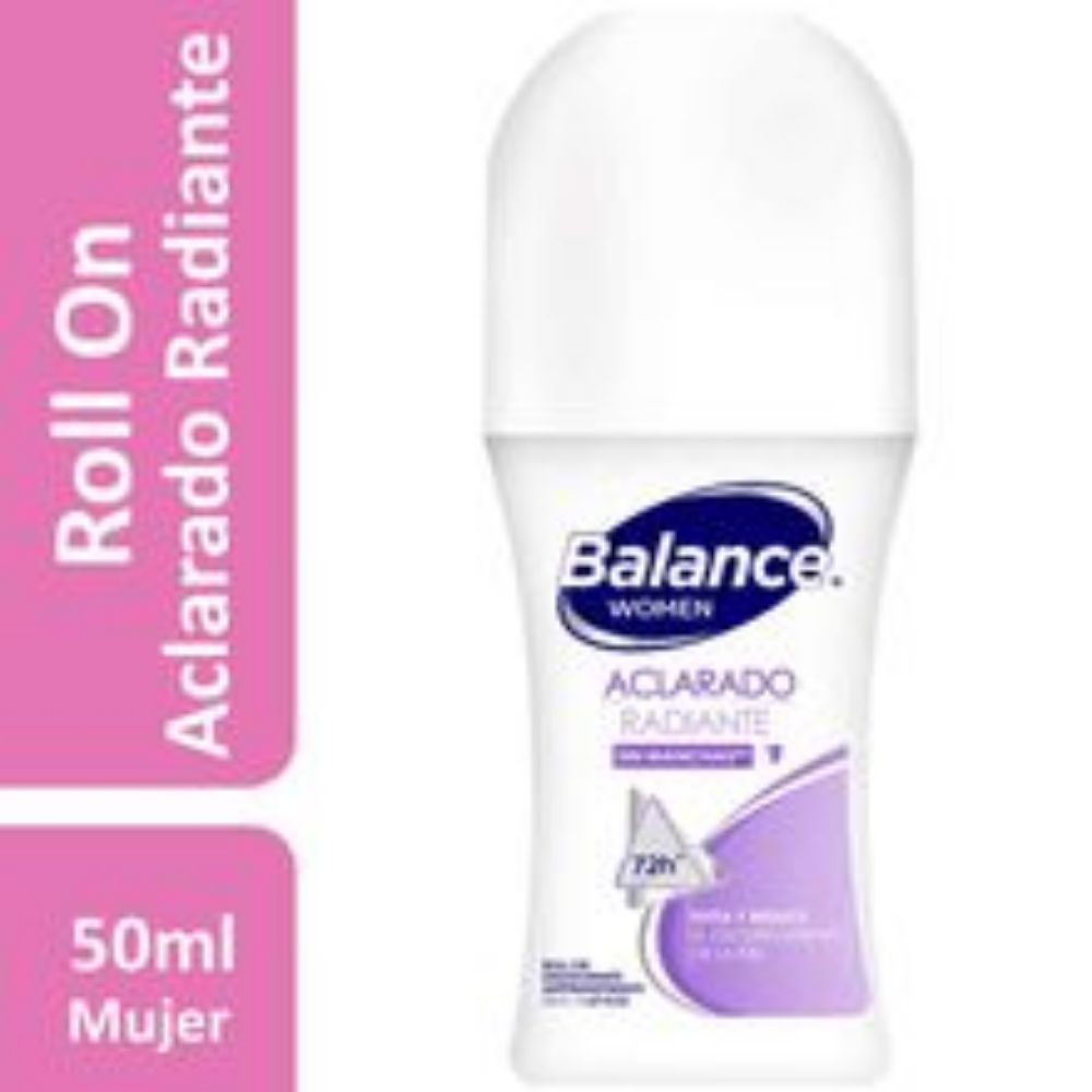Imagen de Desodorante BALANCE aclarado mujer roll-onx50 ml