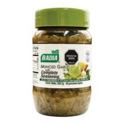 Imagen de Ajo BADIA finamente picado con sazón completo x226,7 g