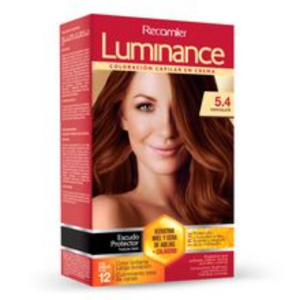 Imagen de Tinte LUMINANCE chocolate precio especial 2 tubos N.° 5.4