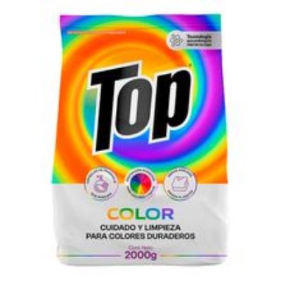 Imagen de Detergente TOP ropa color x2000 g