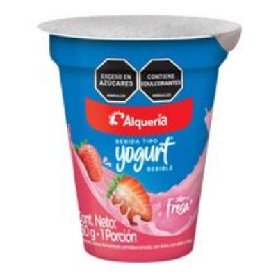 Imagen de Bebida tipo yogurt ALQUERÍA fresa x150 g
