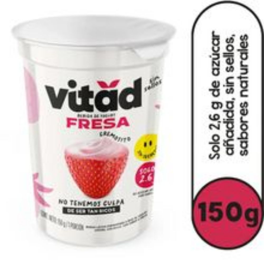 Imagen de Yogurt VITAD fresa x150 g
