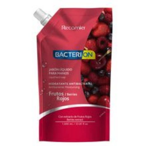 Imagen de Jabón líquido BACTERION frutos rojos x1000 ml