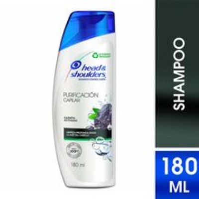 Imagen de Shampoo HEAD & SHOULDERS carbón activado x180 ml