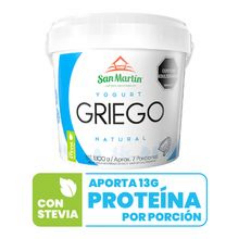 Imagen de Yogurt SAN MARTÍN griego natural x1100 g