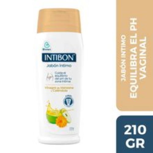 Imagen de Jabón íntimo INTIBON vinagre manzana x210 g