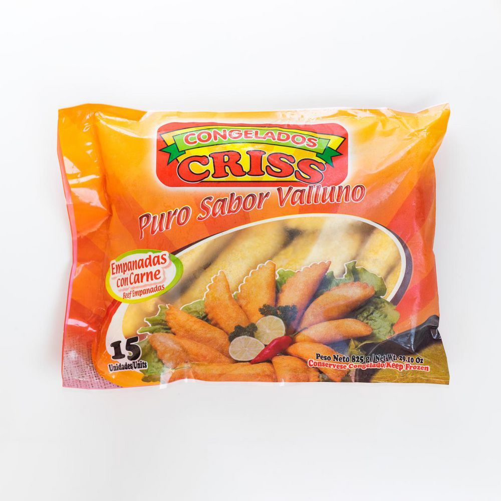 Imagen de Empanada X15Unds Tradicional  CONGELADOS CRISS 825  gr