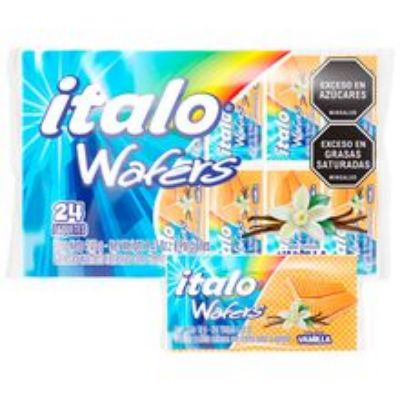 Imagen de Galletas wafer ITALO vainilla 24 unds x10 g c/u