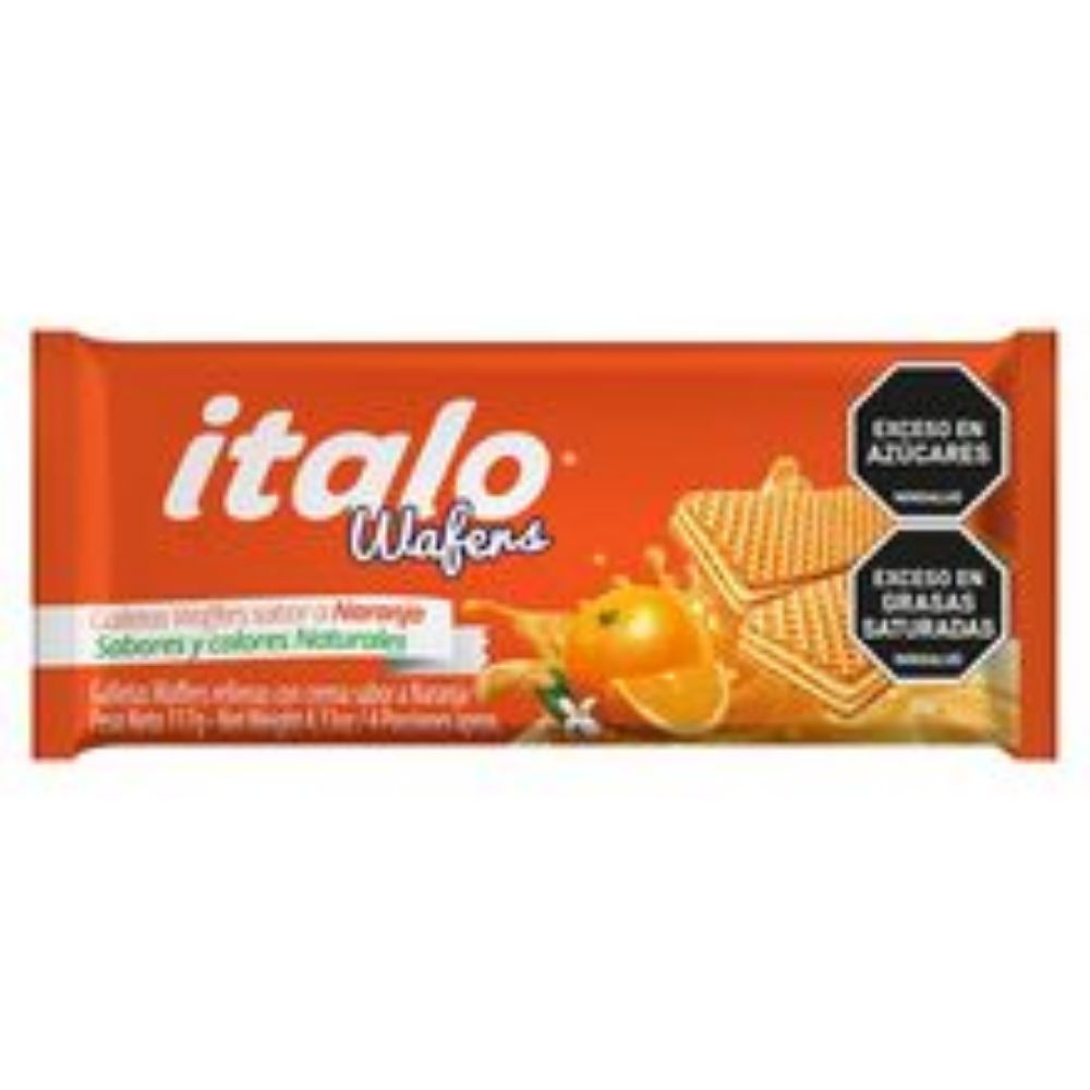 Imagen de Galletas wafer ITALO naranja x117 g