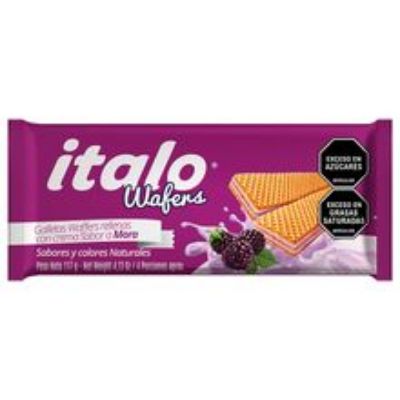 Imagen de Galletas wafer ITALO mora x117 g
