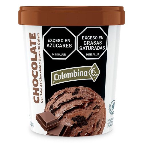 Imagen de Helado COLOMBINA sabor chocolate (600  gr)