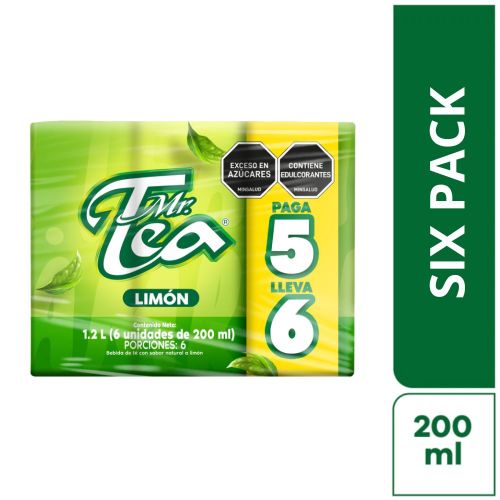 Imagen de Té MR TEA surtido caja x6und 200ml (1000  ml)