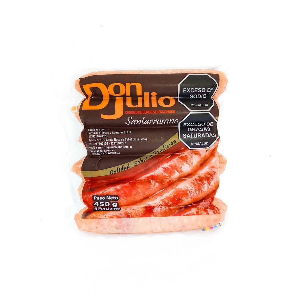 Imagen de Chorizo DJ santarrosano premium (450  gr)
