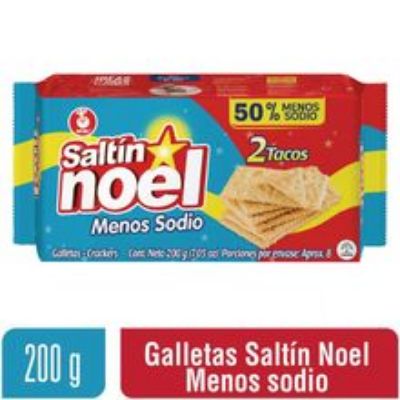 Imagen de Galletas SALTÍN NOEL menos sodio x200 g