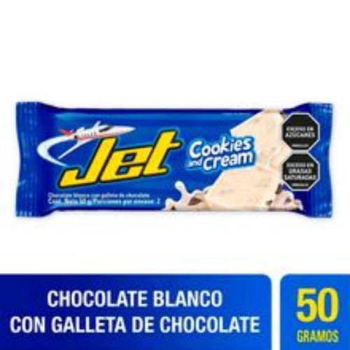 Imagen de Chocolatina JET cookies and cream x50 g