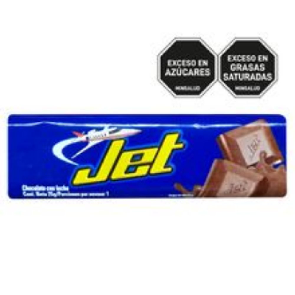 Imagen de Chocolatina JET leche x25 g