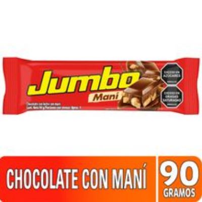 Imagen de Chocolatina JUMBO maní x90 g