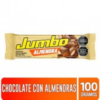 Imagen de Chocolatina JUMBO almendra x100 g