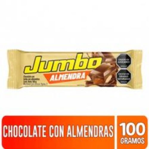 Imagen de Chocolatina JUMBO almendra x100 g