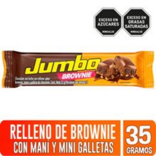 Imagen de Chocolatina JUMBO brownie x35 g
