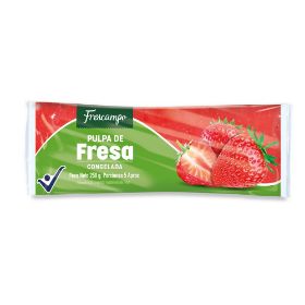 Imagen de Pulpa de fresa FRESCAMPO congelada (250  gr)