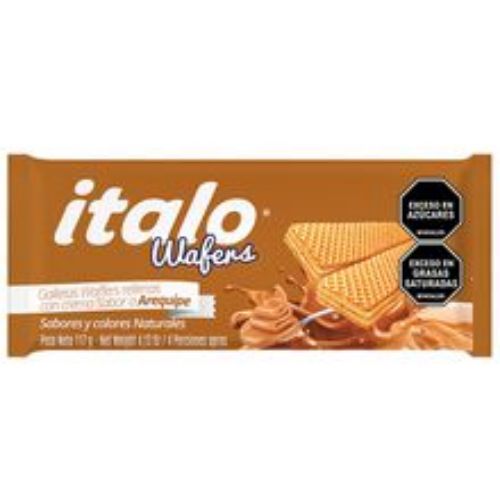 Imagen de Galletas wafer ITALO arequipe x117 g