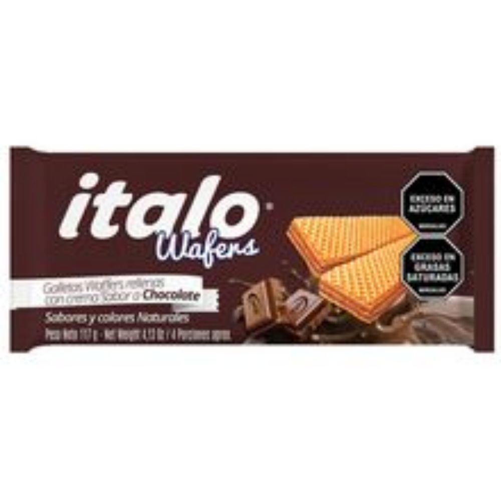 Imagen de Galletas wafer ITALO chocolate x117 g